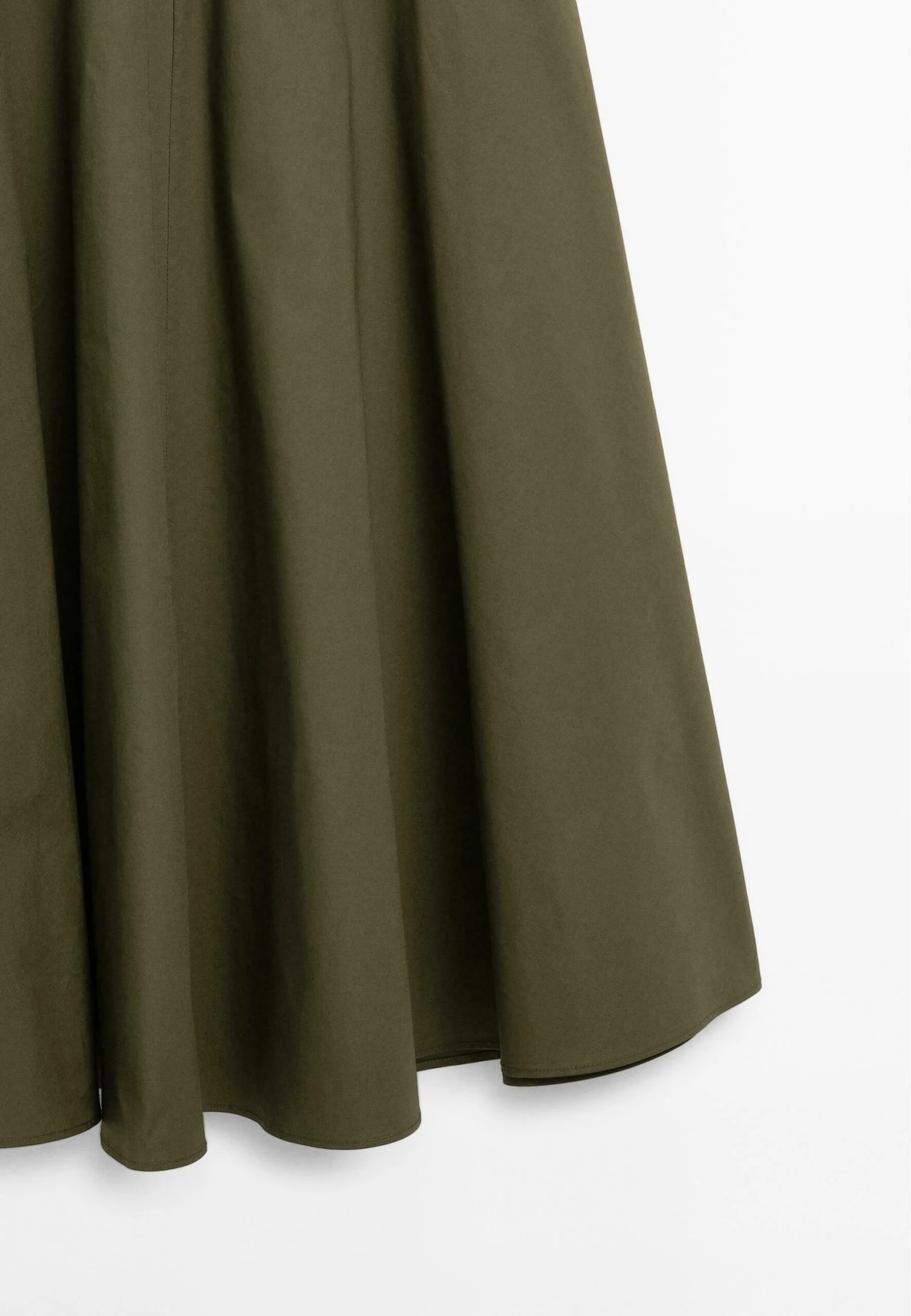 Massimo Dutti LONG HALTER NECK - Maxi Dress - Green 8 Massimo Dutti LONG HALTER NECK - Maxi Dress - Green - Image 6