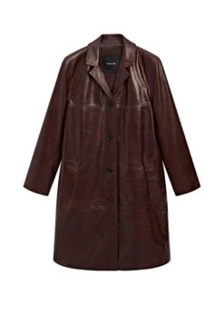 Massimo Dutti LONG NAPPA FINISH - Leather Jacket - Bordeaux -Massimo Dutti Shop eb7c5aeaaccc465189447c2989df9dbd