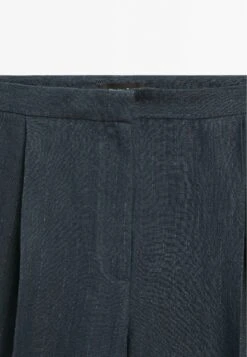 Massimo Dutti PINSTRIPE - Trousers - Dark Blue -Massimo Dutti Shop eb7d0a5158514811b2193201cf2d73b8