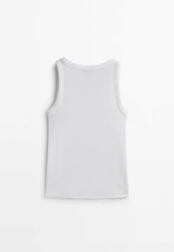 Massimo Dutti SleevelessBlend - Top - White 23 Massimo Dutti SleevelessBlend - Top - White -Massimo Dutti Shop ebeb6a15fe524e91a653cebb8c366625