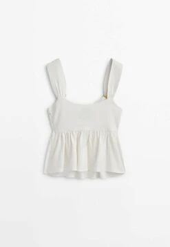 Massimo Dutti Studio - Peplum With Rhinestone Detail- Top - Beige 14 Massimo Dutti Studio - Peplum With Rhinestone Detail- Top - Beige -Massimo Dutti Shop ec0613e6ff0f4be19ca27af6e6211871