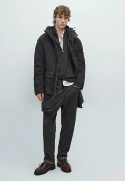 Massimo Dutti WATER-REPELLENT PADDED WITH HOOD - Parka - Black -Massimo Dutti Shop ec2b4864d8c24880bb2fad58cd0035c1