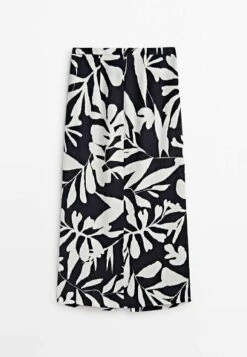 Massimo Dutti Floral Print- Wrap Skirt - Black 17 Massimo Dutti Floral Print- Wrap Skirt - Black -Massimo Dutti Shop ec961e76e07b45348b8dee6b1e7cf773