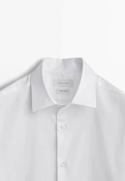 Massimo Dutti Stretch Slim-Fit - Formal Shirt - White -Massimo Dutti Shop eca9156567fa4db6b3bf34fc35a3969e