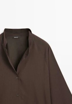 Massimo Dutti Button-down Blouse - Dark Brown 21 Massimo Dutti Button-down Blouse - Dark Brown -Massimo Dutti Shop ecce9edc6aa64797b11a20c288f177a9