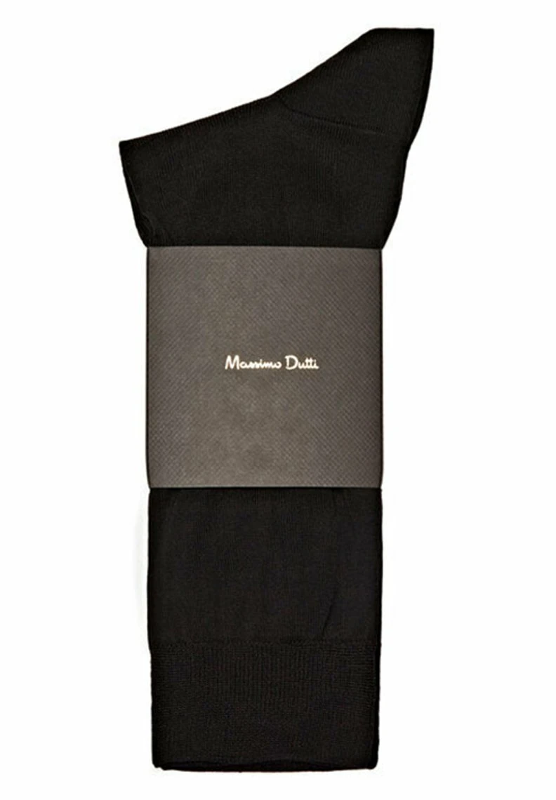 Massimo Dutti Plain Scottish- Socks - Black 8 Massimo Dutti Plain Scottish- Socks - Black - Image 6