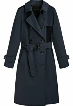 Massimo Dutti With Belt- Trenchcoat - Dark Blue 16 Massimo Dutti With Belt- Trenchcoat - Dark Blue -Massimo Dutti Shop ecfb2500c96949e688de7897fd25e765