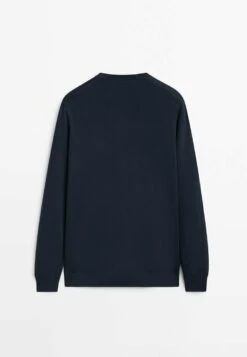 Massimo Dutti Crew Neck - Jumper - Blue 16 Massimo Dutti Crew Neck - Jumper - Blue -Massimo Dutti Shop edcab8b62d114047b867b35453c42766