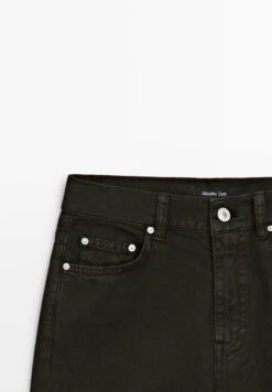 Massimo Dutti HIGH-WAIST WIDE-LEG - Wide Leg - Khaki -Massimo Dutti Shop ee25d742700e48f39cf6427b0a862f9d