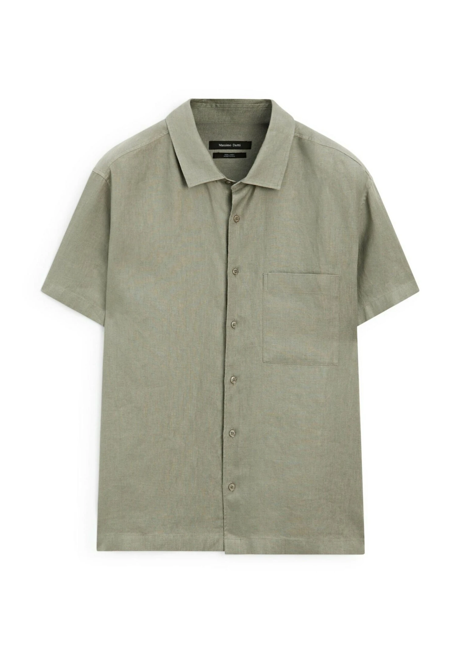 Massimo Dutti REGULAR FIT SHORT SLEEVE - Shirt - Dark Blue 14 Massimo Dutti REGULAR FIT SHORT SLEEVE - Shirt - Dark Blue - Image 12