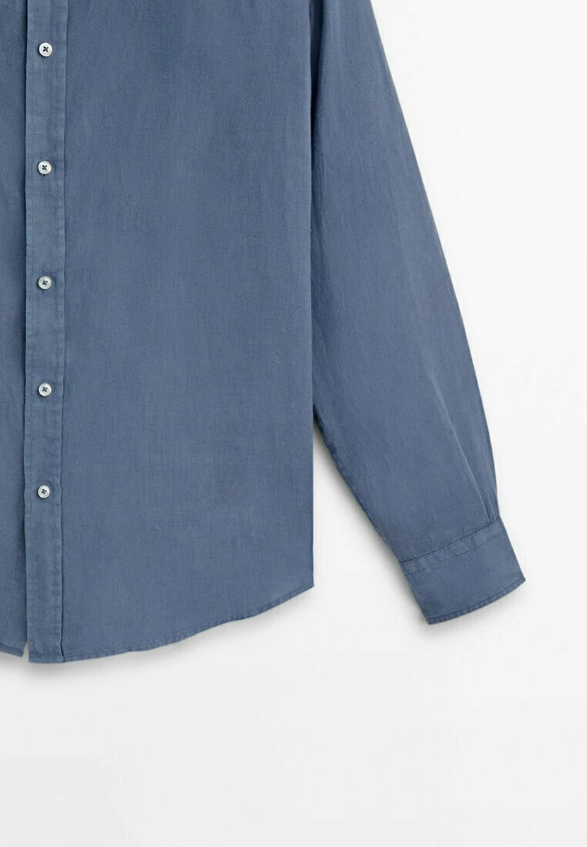 Massimo Dutti Shirt - Blue Grey 10 Massimo Dutti Shirt - Blue Grey - Image 8