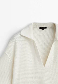 Massimo Dutti Textured - Polo Shirt - Beige 10 Massimo Dutti Textured - Polo Shirt - Beige -Massimo Dutti Shop ef1bd098d4be4a329997f35e3f4cbe80