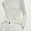 Massimo Dutti Crew Neck Blend - Sweatshirt - Beige -Massimo Dutti Shop ef1db8c5d3b0418ca5fd32138f8040c7