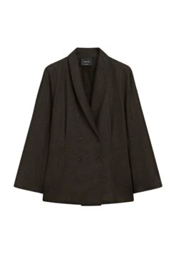 Massimo Dutti DOUBLE-BREASTED - Blazer - Mottled Dark Brown 19 Massimo Dutti DOUBLE-BREASTED - Blazer - Mottled Dark Brown -Massimo Dutti Shop ef5cf0e7c6c34f3ab8380701ca0e9c7e