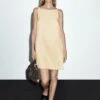 Massimo Dutti STRAPPY SHORT WITH BACK NECKLINE - Day Dress - Yellow -Massimo Dutti Shop ef64b7d300774925aeb1601958ead07d