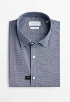 Massimo Dutti Textured Bird S-Eye - Shirt - Blue/Black Denim 20 Massimo Dutti Textured Bird S-Eye - Shirt - Blue/Black Denim -Massimo Dutti Shop ef78a248e9d1446d94cd8fecec4e4895