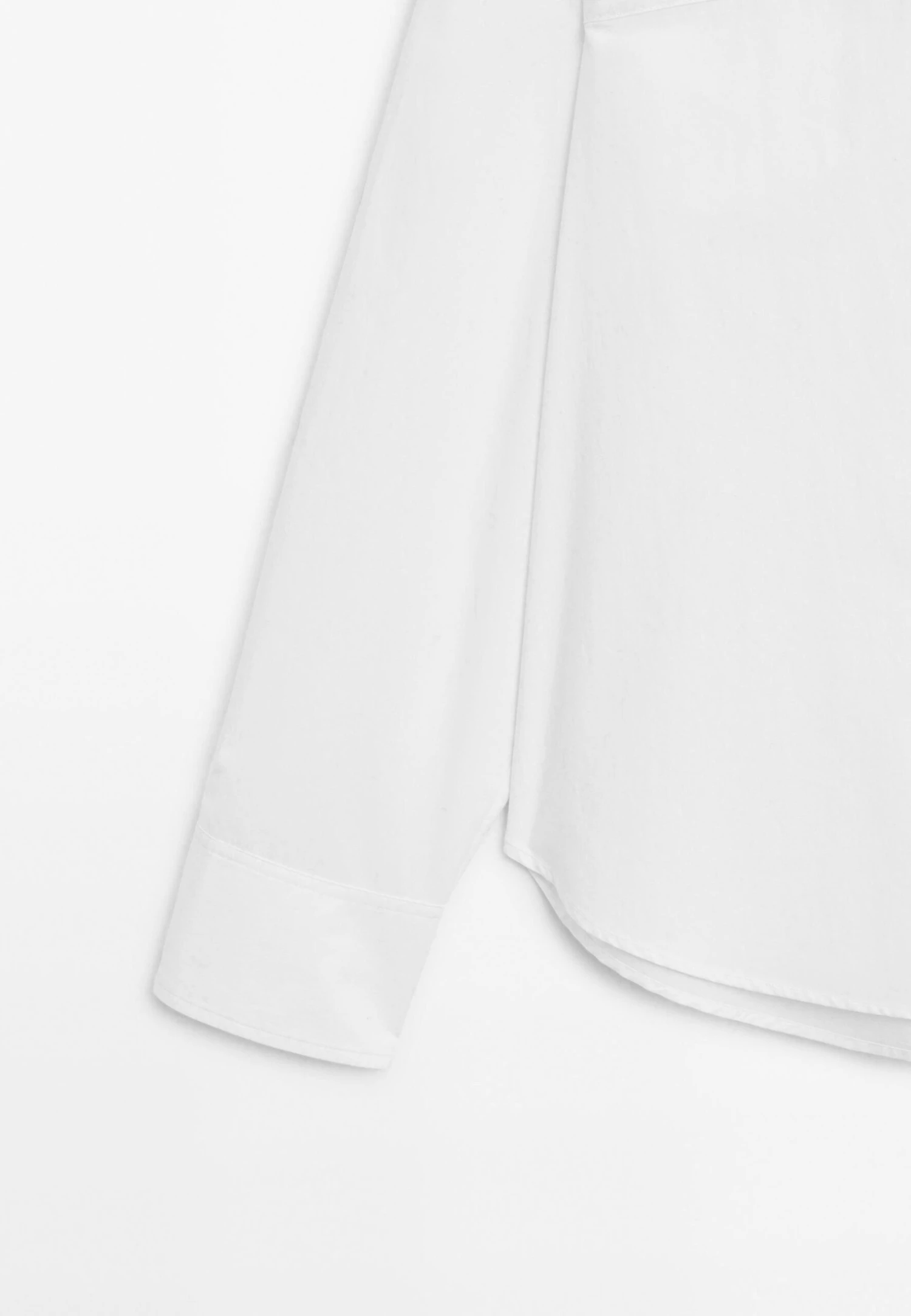 Massimo Dutti OXFORD COLLAR LONG SLEEVE - Button-down Blouse - White 10 Massimo Dutti OXFORD COLLAR LONG SLEEVE - Button-down Blouse - White - Image 8