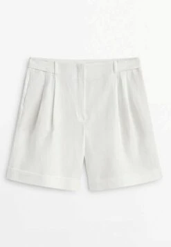Massimo Dutti Bermuda- Shorts - White -Massimo Dutti Shop efbbae1226204308bd702a090a71a5dc
