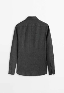 Massimo Dutti Faded - Shirt - Dark Grey -Massimo Dutti Shop efdb7836212d4612974a7db4ace00085