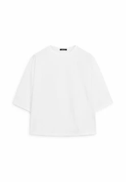 Massimo Dutti OVERSIZE HEAVY WEIGHT - Basic T-shirt - Dark Brown -Massimo Dutti Shop f019e7873f684ff0b92dd402359470b4