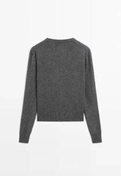 Massimo Dutti CREW NECK SWEATER - Jumper - Grey -Massimo Dutti Shop f06cc9f688244e0e987f89ac032d7d62