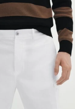 Massimo Dutti Bermuda - Shorts - White -Massimo Dutti Shop f074b068c0ef45acaab04abc7effafc2