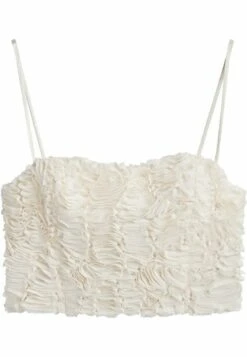 Massimo Dutti Studio Bouclé Strappy Crop - Top - Beige 18 Massimo Dutti Studio Bouclé Strappy Crop - Top - Beige -Massimo Dutti Shop f094fcb2705e4c2bbe56b461b9224b0d