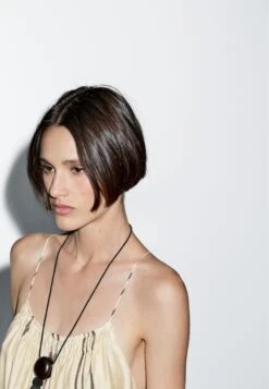 Massimo Dutti FLOWING STRIPE PRINT MIDI - Maxi Dress - Mottled Beige -Massimo Dutti Shop f098b449f23b4441969557a7a32d2cf0