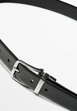 Massimo Dutti REVERSIBLE NAPPA - Belt Business - Black -Massimo Dutti Shop f0b55c3365074366900f1642666f12c7