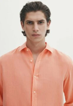 Massimo Dutti Shirt - Salmon -Massimo Dutti Shop f0d78953acca4e14bca2aab539a141d2