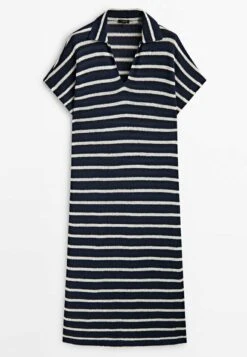 Massimo Dutti Blend Striped - Jumper Dress 19 Massimo Dutti Blend Striped - Jumper Dress -Massimo Dutti Shop f174ea1a98c74f629e16cb11af63f350