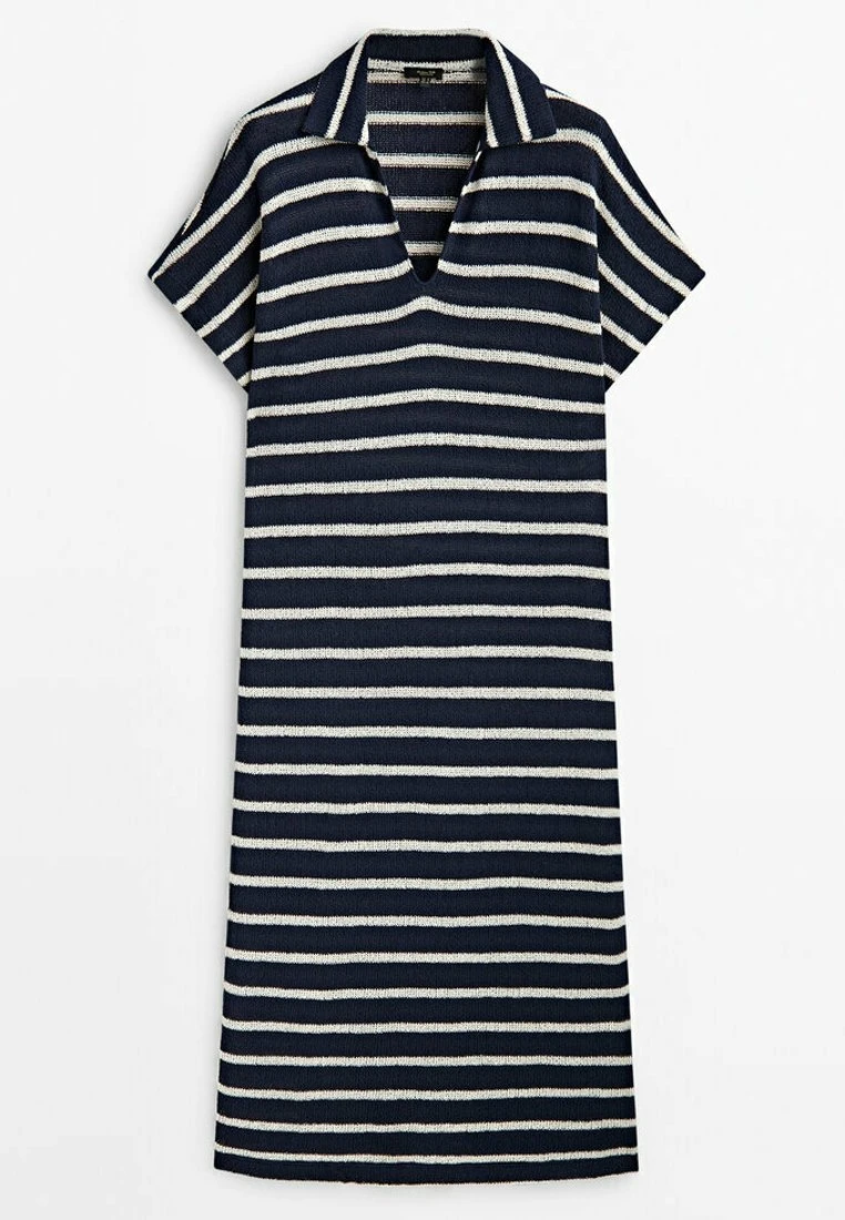 Massimo Dutti Blend Striped - Jumper Dress 11 Massimo Dutti Blend Striped - Jumper Dress - Image 9
