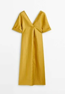 Massimo Dutti Creased-Effect - Day Dress -Massimo Dutti Shop f1a252a5eaeb4ebcb1555a7857693969