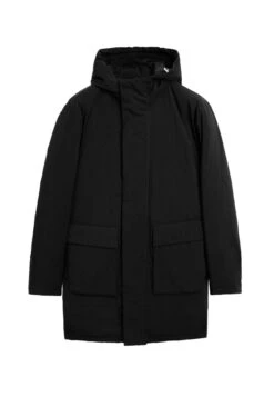 Massimo Dutti WATER-REPELLENT PADDED WITH HOOD - Parka - Black -Massimo Dutti Shop f1c182c204ca4ad2aac0ea8fc81b3c26