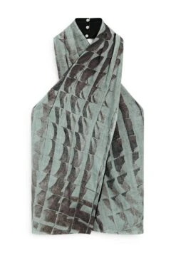 Massimo Dutti PRINT FLOWING HALTER NECK - Top - Blue Grey -Massimo Dutti Shop f1dbbefd611d4698849dc1ca40b471e7