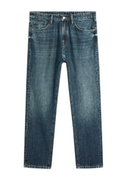 Massimo Dutti Jeans Tapered Fit - Mottled Dark Blue -Massimo Dutti Shop f1ee9a0663804fadbe73809dc0a92790
