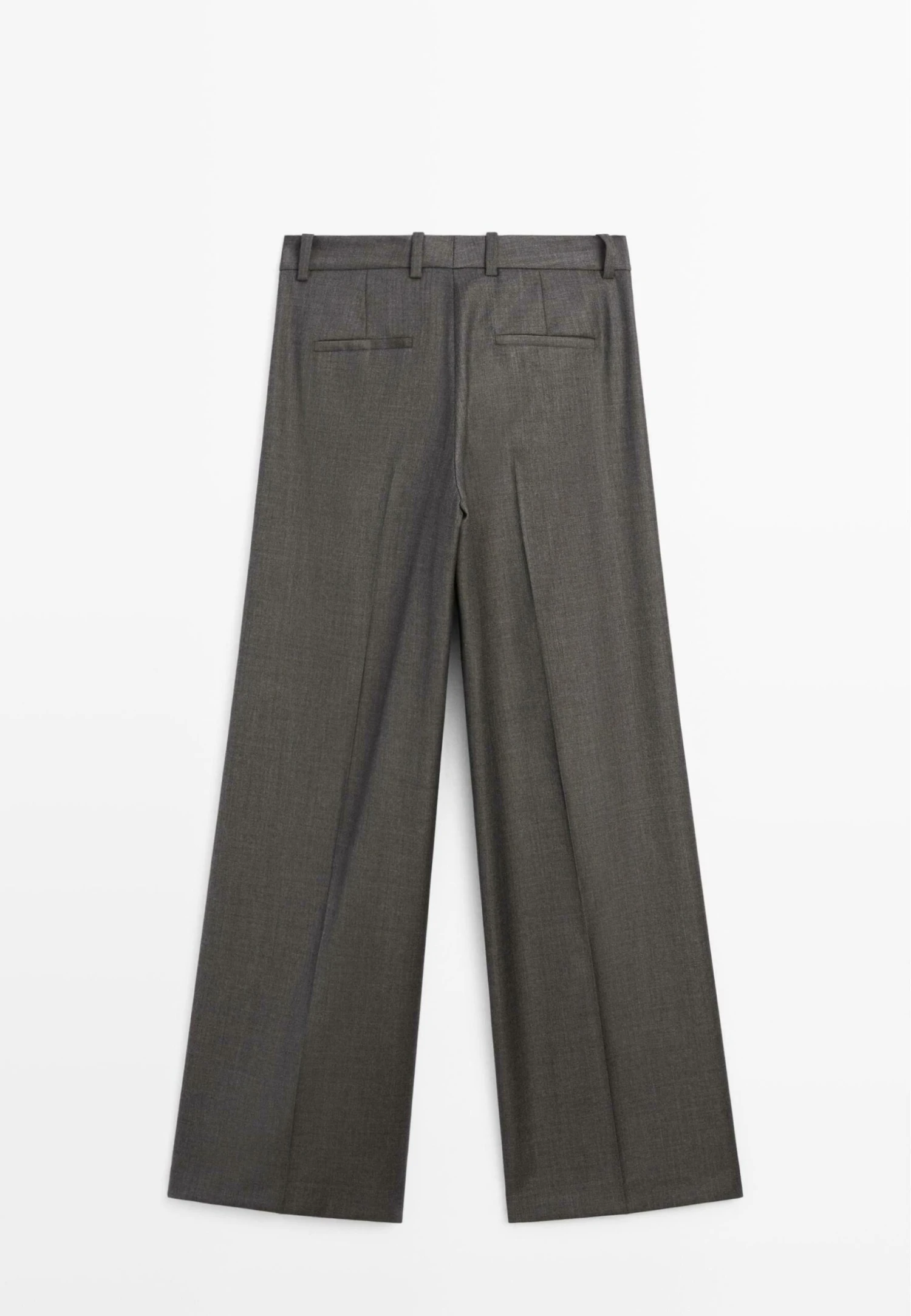 Massimo Dutti WIDE-LEG - Trousers - Brown 8 Massimo Dutti WIDE-LEG - Trousers - Brown - Image 6