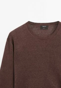 Massimo Dutti CREW NECK - Jumper - Mottled Bordeaux 19 Massimo Dutti CREW NECK - Jumper - Mottled Bordeaux -Massimo Dutti Shop f23d718690dd4a6084d87e387d6beb34