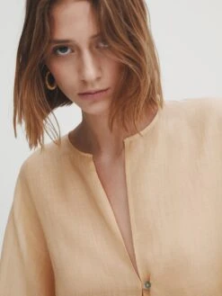 Massimo Dutti Ombré - Blouse - Mottled Beige -Massimo Dutti Shop f26026e905084a0b94073a9f9d14390e