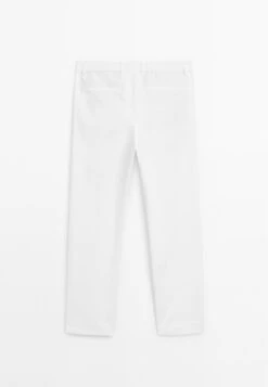 Massimo Dutti BALLOON FIT WITH DOUBLE DARTS - Trousers - White -Massimo Dutti Shop f27717d52fcc4ec192f767c074ace130