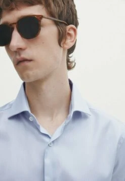 Massimo Dutti Easy Iron - Formal Shirt - Light Blue 14 Massimo Dutti Easy Iron - Formal Shirt - Light Blue -Massimo Dutti Shop f2a49734140445119dee50b8d69d1b82