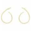 Massimo Dutti Plated Textured Oval - Earrings - Gold Coloured -Massimo Dutti Shop f2fbfe0133604783bc74c31aaa2ec699