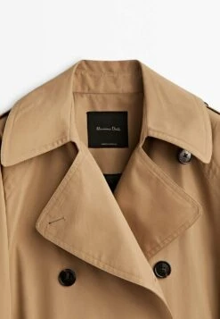 Massimo Dutti Voluminous With Belt - Trenchcoat - Camel -Massimo Dutti Shop f34630c217f044dfb6e4c656adaa3332