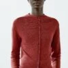 Massimo Dutti BUTTONED LONG SLEEVE - Cardigan - Red 1 Massimo Dutti BUTTONED LONG SLEEVE - Cardigan - Red -Massimo Dutti Shop f35af4b5c26c414ba647b12e5dd7f6bf