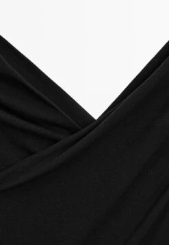 Massimo Dutti SURPLICE BOAT NECK - Print T-shirt - Black -Massimo Dutti Shop f37bbe1624be4a01ac69a9cc00ea5989