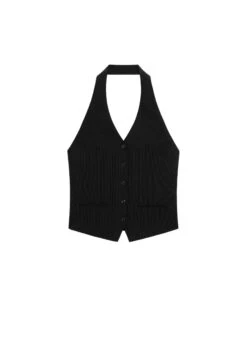 Massimo Dutti LOW-CUT BACK WITH BUTTONS - Waistcoat - Black 15 Massimo Dutti LOW-CUT BACK WITH BUTTONS - Waistcoat - Black -Massimo Dutti Shop f3965a1b180047eb8330808455df98d7