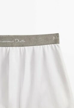 Massimo Dutti Mit Grauem Bund - Pants - White -Massimo Dutti Shop f4063acace8f4f9a8fcb6361ffd9f19c