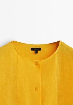 Massimo Dutti With Wide Sleeves - Blouse - Neon Yellow -Massimo Dutti Shop f41bd65ab5b648db8cccb8277e5a2533