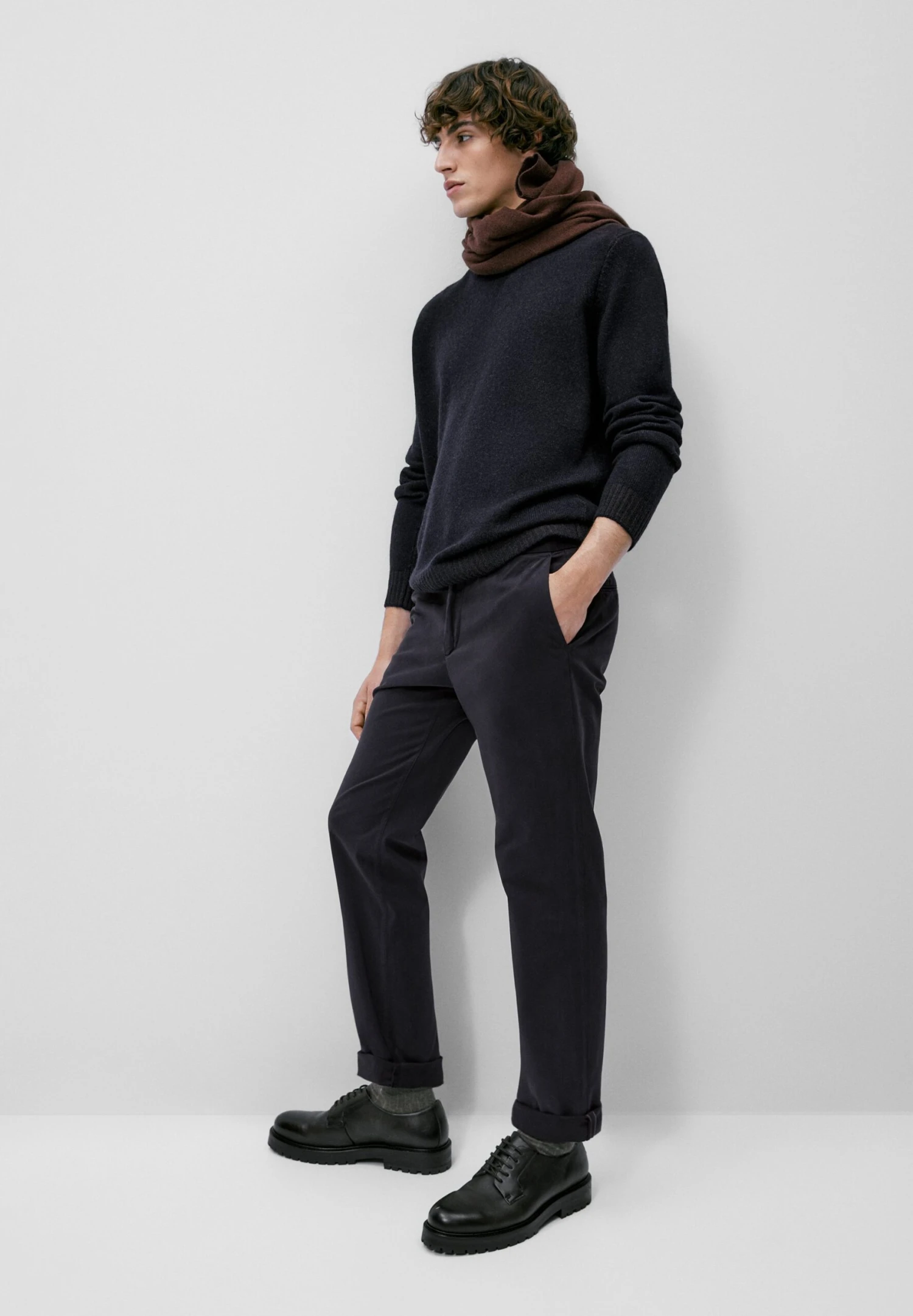 Massimo Dutti Chinos - Dark Blue 7 Massimo Dutti Chinos - Dark Blue - Image 5