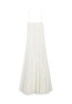 Massimo Dutti FLOWING STRAPPY MIDI - Cocktail Dress / Party Dress - White -Massimo Dutti Shop f46ec2300a1343248fcdfe263f78bdf5